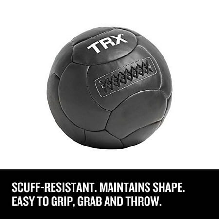 TRX Training Handcrafted Medicine Ball with Reinforced Seam Construction (The Best Trx Exercises)