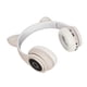 thumbnail image 3 of Auriculares inalámbricos con orejas de gato, de sonido de graves, auriculares Ajustables para niños, conuces liderados, diseño plegable, para niños para niños, 3 of 7