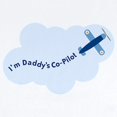 thumbnail image 2 of CafePress - I'm Daddy's Co Pilot Infant Body Suit - Baby Light Bodysuit, Size Newborn - 24 Months, 2 of 4