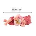 thumbnail image 3 of Tarmeek Baby Dolls Toys for Toddlers,11 Inch Soft Reborn Baby Dolls Lifelike Sleeping Real Baby Dolls Newborn Toy for Girls Age 2 3 4 5 Years Old,Birthday Gifts for Kids, 3 of 4