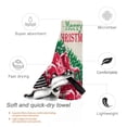 thumbnail image 3 of Kll Merry Christmas 1 Microfiber Beach Towel Fast Drying,Extra Large 31.5"X63" Sand Free Beach Towel Super Lightweight Towels, 3 of 8