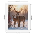 thumbnail image 2 of Paint by Numbers Kit for Adults, Deer Winter Snow Sunset Scene Paint by Numbers, Easy Paint by Numbers Kit for Adults Beginner, DIY Adult Paint by Number Kits on Canvas, Home Decor, 2 of 7