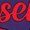 Purple, variant on Wild Bobby, Cute Baseball Ribbon Gift Sports Girls Graphic Youth T-Shirt, Black, Medium
