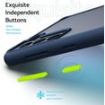 thumbnail image 4 of Zero Serie for Samsung Galaxy S21 Case 5G, [Wireless Charging Support] [Translucent Matte Thin Phone Case] Shockproof Slim Cover 6.2'', Blue, 4 of 14