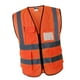 thumbnail image 4 of Chaleco de Seguridad de Visibilidad, , 3 Tamaños, 2 Colores para Elegir - Naranja s Naranja L DYNWAVEMX Chaleco reflector, 4 of 8