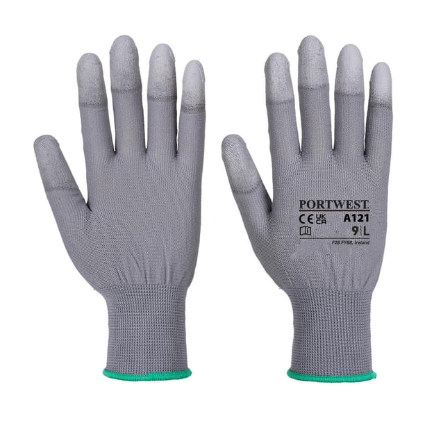 Portwest - Guantes de Agarre A121 para Adultos Unisex (Gris)