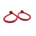 thumbnail image 1 of 2pcs Red 4mm*80mm Soft Shackles ,ATV Winch Shackle,Rope Shackle,Sailing Shackle For Atv Utv Suv ,Easy to Use, 1 of 1