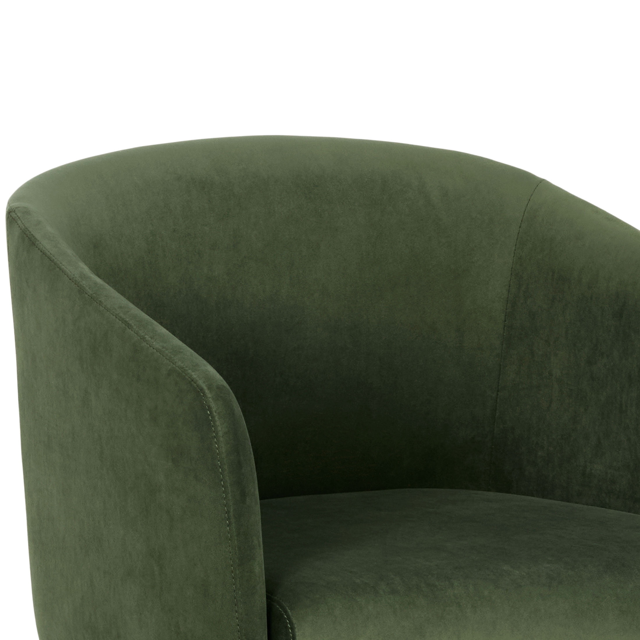 Better Homes & Gardens Wyatt Velvet Office Chair, Olive