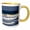 Yellow/White, variant on 3drose, Pacific Ocean Waves, Kauai, Hawaii, Usa - Us12 Dfr0132 - David R. Frazier, 11oz Mug