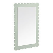 Modway Emmeline Scalloped Rectangle Wall Mirror