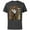 Charcoal, variant on Marvel Loki Variants Identified - Short Sleeve Cotton T-Shirt for Adults - Customized-Black