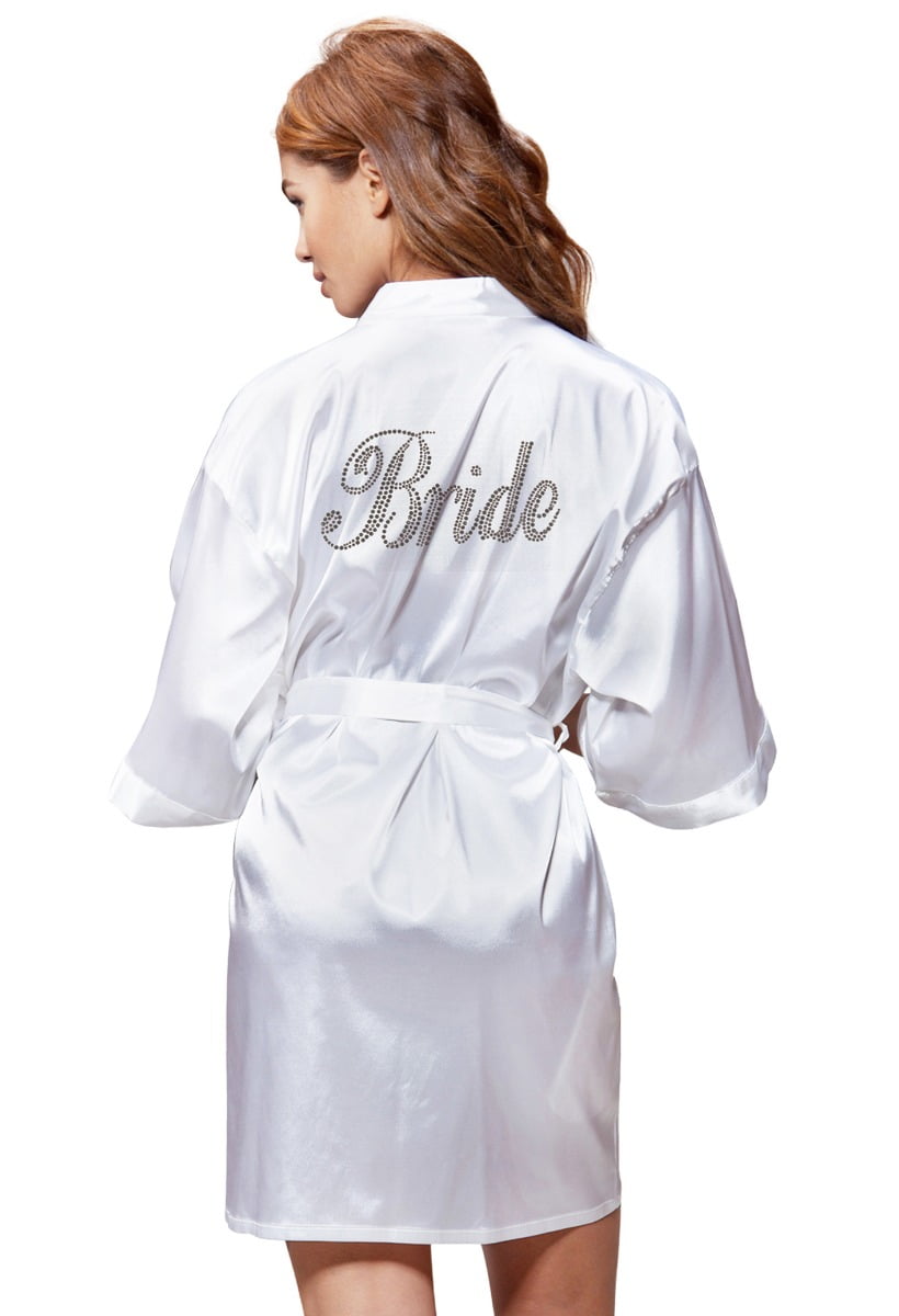 black bride robe