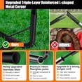 thumbnail image 4 of Kids Soccer Goals FITPARNER 122x91 cm Portable 2 Set, 4 of 8