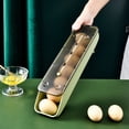 thumbnail image 4 of Recipientes de cocina Caja de almacenamiento de huevos Fresh Keep Refrigerador Bandeja de huevos (Verde) Likrtyny Para estrenar, 4 of 8