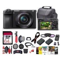 Sony a6700 Mirrorless Vlogger Camera with 16-50mm Lens   64GB Card   More - Bundle(International Model)