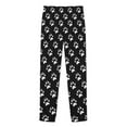 thumbnail image 4 of White Paw Print Pattern Pajamas Woman Long Sleeves Cute Pajama Sets Two Piece Sleepwear, 4 of 6