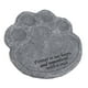 thumbnail image 3 of Piedra conmemorativa para pata de mascota, de resina resistente a la intemperie, para jardín, patio exterior, 3 of 14