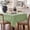 Sage, variant on Linen Rectangle Tablecloth, 60x120 Inch Cream White Water Resistant Large Heavy Farmhouse Neutral Burlap Fabric Rectangular Table Cover, Decoration for Outdoor/Kitchen/Dining/Parties/Wedding