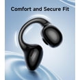 thumbnail image 4 of Restored Edifier LolliClip Open-Ear True Wireless Earbuds, Bluetooth 5.4, Hi-Res LDAC, Adaptive ANC, Health Monitoring, Spatial Audio, Interchangeable Design, Multipoint, App Control, IP56, Black (Refurbished), 4 of 8