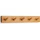 thumbnail image 1 of Perchero de pared de madera - 5 ganchos - 44 cm - Perchero de pared de madera para entrada, dormitorio, baño y guardarropa, 1 of 4