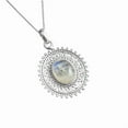 thumbnail image 2 of Moonstone Women Pendant Necklace Pure 925 Sterling Silver Fine Jewelry, 2 of 4