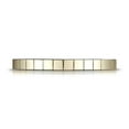 thumbnail image 5 of Benchmark� 2mm High Polished Carved Design Wedding Band Ring, 5 of 9