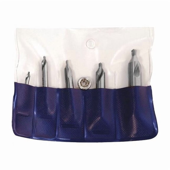 Cleveland Combined Drill/Countersink Set,5 Pieces C00944