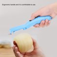 thumbnail image 4 of Peeler Handheld Electric Fruit Peeler Cutter Stainless Steel Blade Peeling Machineblue, 4 of 7