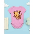 thumbnail image 3 of A Happy Monkey Smiles Bodysuit Infant -Image by Shutterstock,  6 Months, 3 of 4