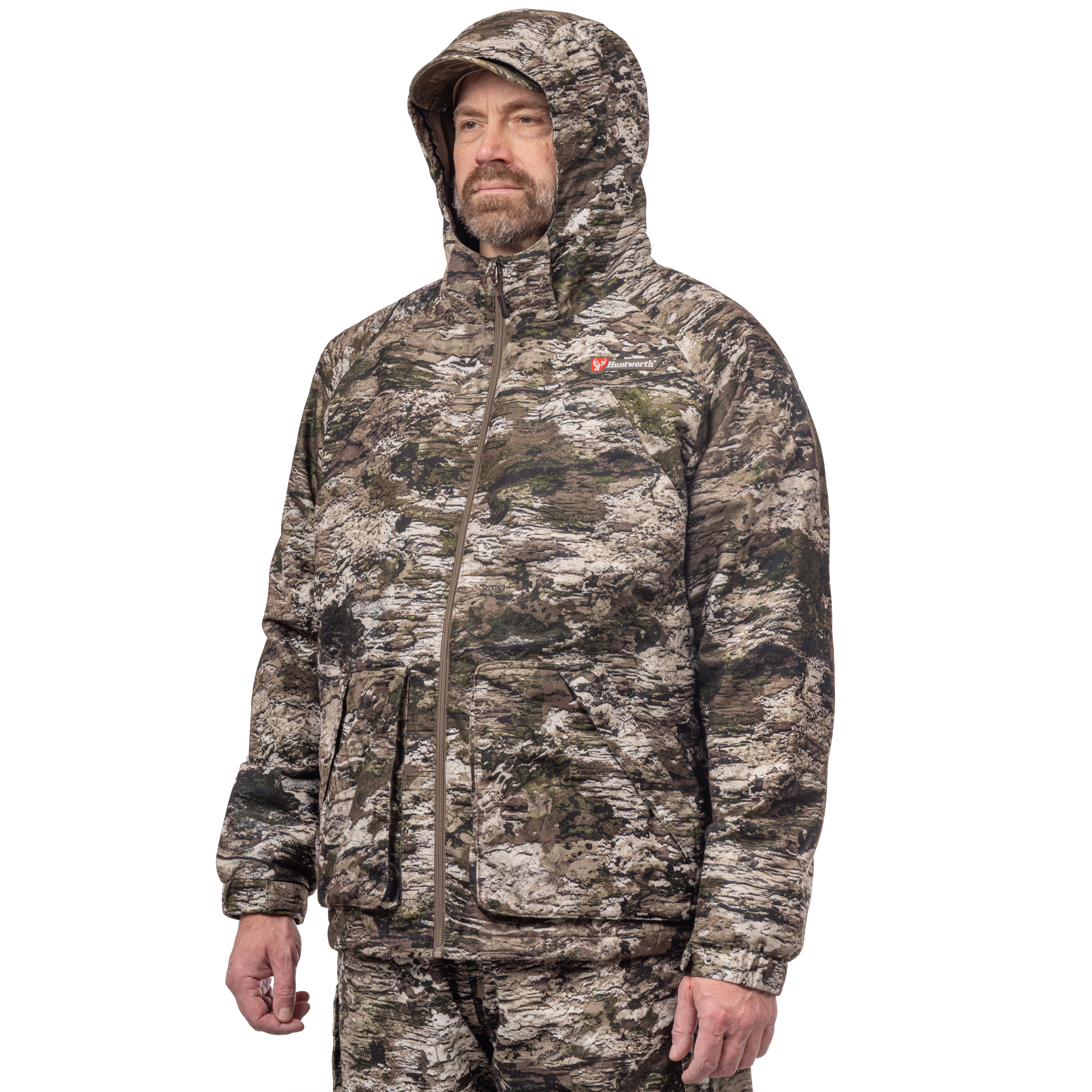 Huntworth Shockwave Mid Weight Windproof Fleece-Lined Jacket - Mens