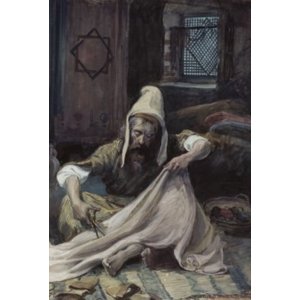 Posterazzi The Tailor Canvas Art by James Tissot