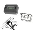 thumbnail image 3 of Motorcycle Digital Hour Meter Gauge Stroke Gas Engine Inductive Tachometer Waterproof Instrument ,Accurate, 3 of 5