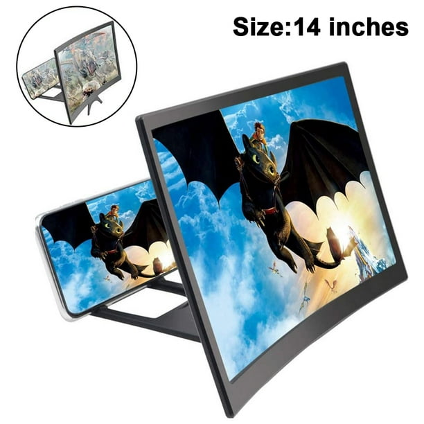 612px x 612px - 3D curved screen magnifier for phones, HD projector screen magnifier for  movies, videos and games, foldable phone stand screen amplifier for all  smartphones - Walmart.com