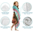 thumbnail image 7 of Moana Cotton Hooded Cape Bath/Pool/Beach Towel Moana Twin 35x60, 7 of 7