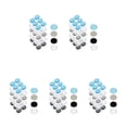 thumbnail image 2 of Eigraketly 5 rebanadas/30 piezas almohadillas de tambor silenciador adhesivo silencioso práctica de Gel silenciador instrumento amortiguador de sonido Type2 Eigraketly CBP148445, 2 of 6