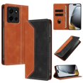 thumbnail image 1 of Funda FOXDOCK para Motorola Moto G 5G 2025 de Cuero Premium Bicolor con Ranuras RFID, Carcasa Tipo Billetera Antigolpes y Soporte Plegable, 1 of 6