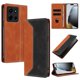 thumbnail image 1 of Funda FOXDOCK para Motorola Moto G 5G 2025 de Cuero Premium Bicolor con Ranuras RFID, Carcasa Tipo Billetera Antigolpes y Soporte Plegable, 1 of 6
