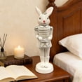 thumbnail image 4 of RKSTN resin decorations Easter Gifts Cute Resin Bunny Figurine Mini Easter Rabbits Statue for Home Decor Tabletop Shelf Mantel Centerpiece Decoration Spring Holiday Party Favors room decor, 4 of 5