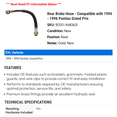 thumbnail image 2 of Rear Brake Hose - Compatible with 1994 - 1996 Pontiac Grand Prix - AC Delco, 2 of 2