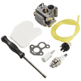 thumbnail image 3 of Carburetor and Air Filter Pipe Filter for 235 235E 236 240 E Chainsaw Jonsered Cs2234 Cs2238 Carburetor,Silver, 3 of 8