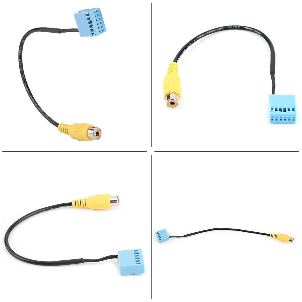 Tebru Car Rear Camera Cable, Rear View Camera Cable,Car Rear View
