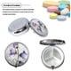 thumbnail image 3 of Caja de pastillas de metal redonda decorativa, caja de medicinas compacta de 3 compartimentos Kuyhfg Bienvenido a Kuyhfg, 3 of 4