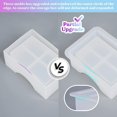 thumbnail image 2 of Silicone Coaster Molds, Resin Coaster Molds Kit With 10pcs Square And Round Coaster Molds Set, Upgrade Coaster Holder Epoxy Resin Molds For Resin Cast, 2 of 5