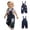Blue, variant on Ruyang Baby Toddler Boys Adjustable Denim Pants New Born Kids Denim Overalls Jumpsuits Cute Bunny Outdoor Bib Shortalls Jean Overalls