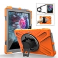 thumbnail image 6 of XYX Case for 10.5 inch Microsoft Surface Go 3 2021/Surface Go 2 2020 with 360 Degree Rotating, Hand Strap, Shoulder Strap, Orange, 6 of 7