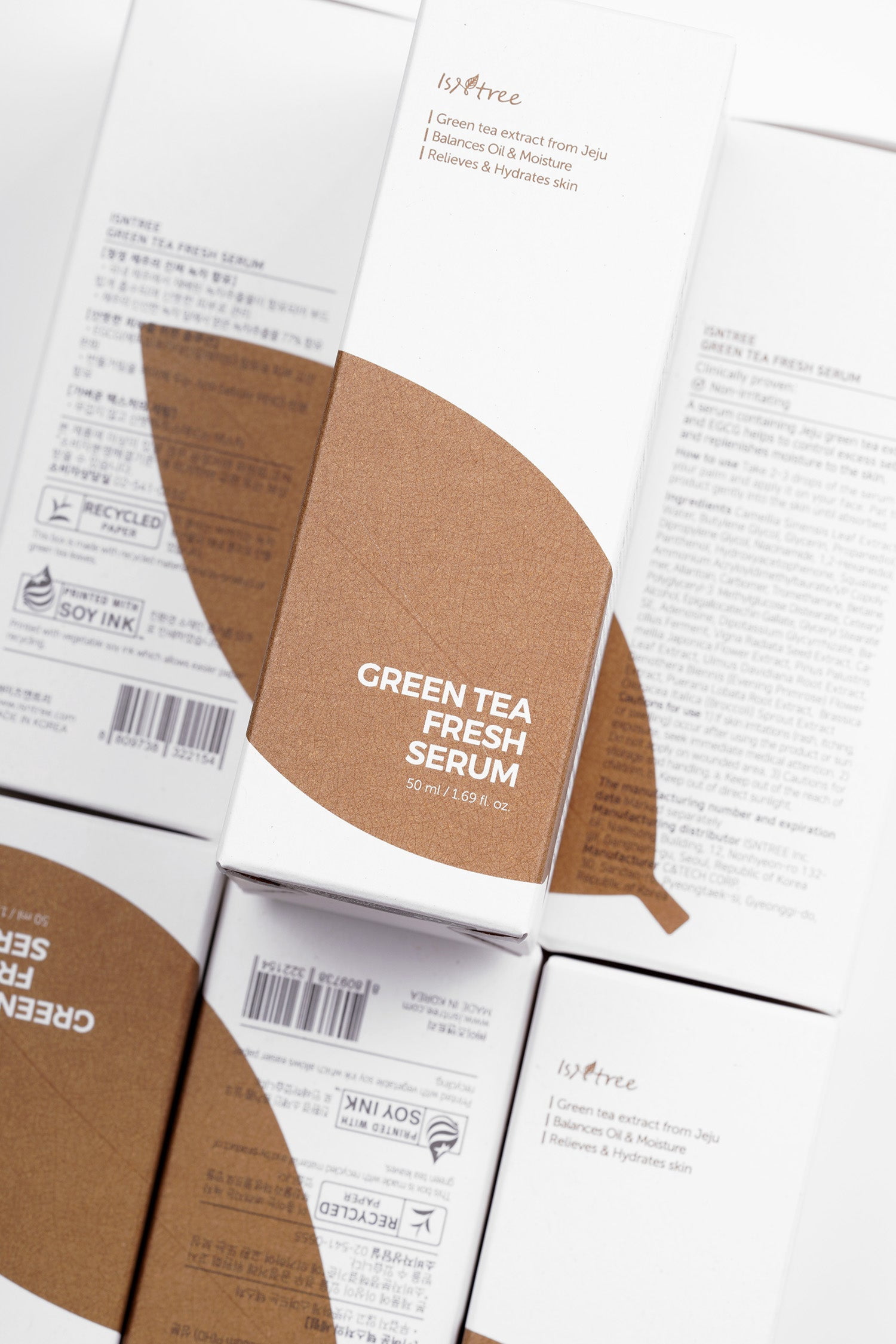 Isntree Green Tea Fresh Face Serum, 50ml / 1.69 fl. oz.