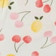 thumbnail image 3 of Gerber Romper Blanco con Frutas para Niña Verano 100% Algodón Cómodo, 3 of 4