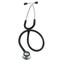 3M Littmann Classic II Pediatric Stethoscope - Black Tube / Silver Chestpiece - 2113