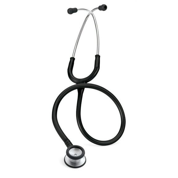 3M Littmann Classic II Pediatric Stethoscope - Black Tube / Silver Chestpiece - 2113