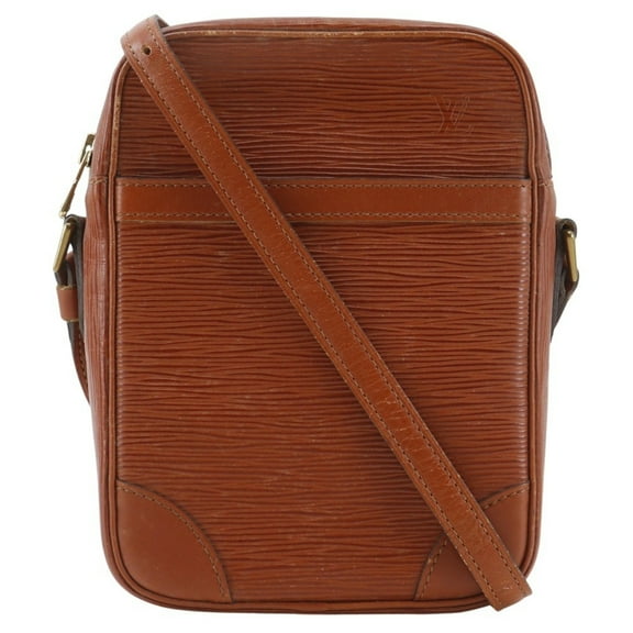Pre-Owned Louis Vuitton LOUIS VUITTON Danube Shoulder Bag Epi Leather Kenya Brown... (Fair)